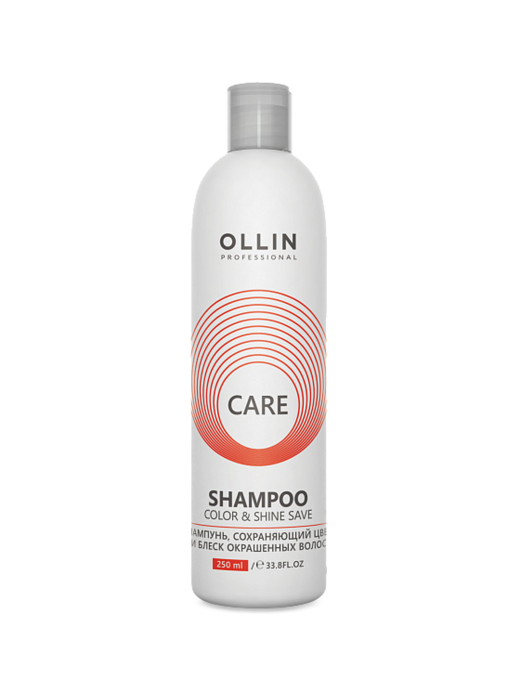 картинка OLLIN CARE Шампунь, сохраняющий цвет и блеск окрашенных волос 250мл от магазина профессиональной косметики City-Nail