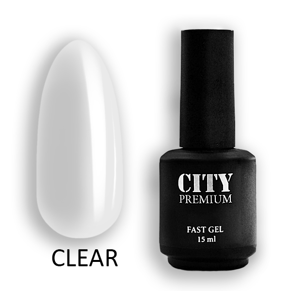 картинка CITY NAIL Premium  Fast Gel Clear 15мл от магазина профессиональной косметики City-Nail
