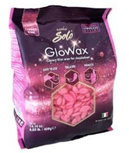 картинка Воск ItalWax Solo glowax Вишня гранулы 400гр от магазина профессиональной косметики City-Nail