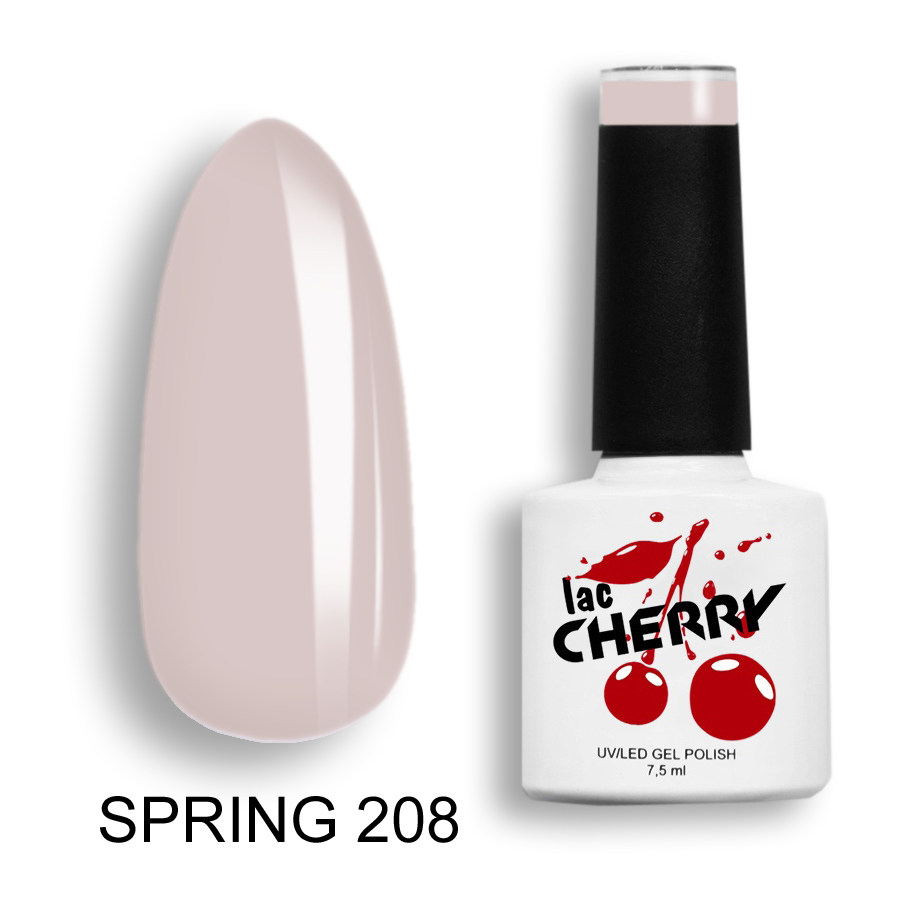 картинка Lac Cherry гель-лак Spring 208 от магазина профессиональной косметики City-Nail