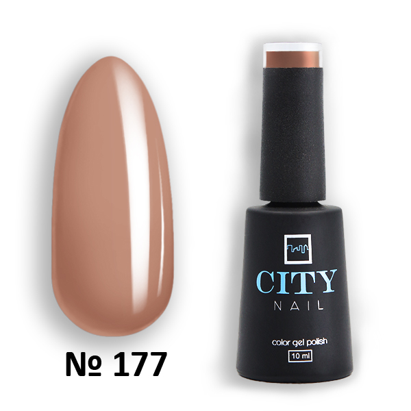 картинка CITY NAIL Гель-лак 177 от магазина профессиональной косметики City-Nail