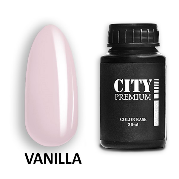 картинка CITY-NAIL Premium Color Base Vanilla 30мл.  от магазина профессиональной косметики City-Nail