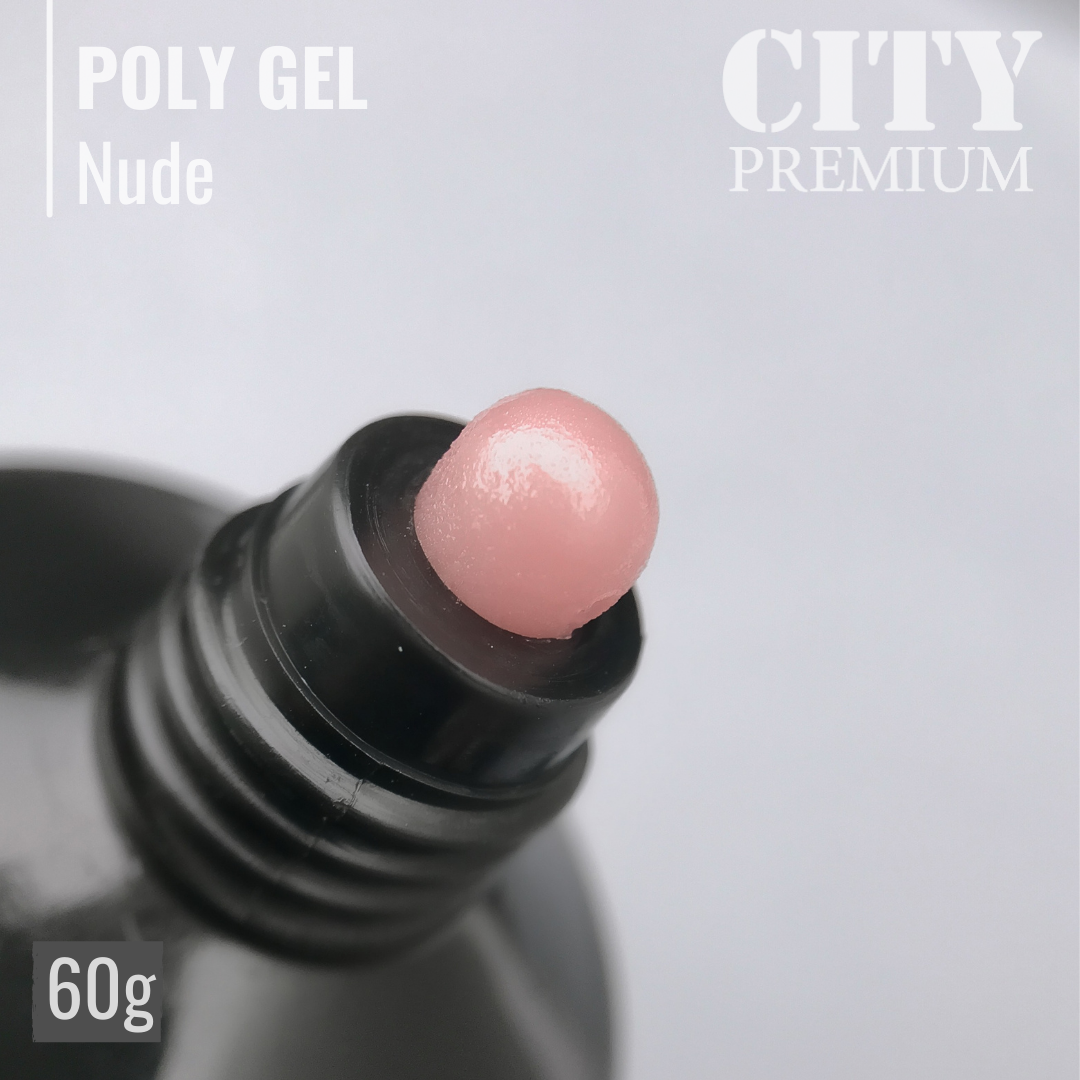 картинка CITY NAIL Premium  Poly Gel Nude 60гр от магазина профессиональной косметики City-Nail