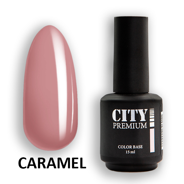 картинка CITY-NAIL Premium Color Base Caramel 15мл.  от магазина профессиональной косметики City-Nail