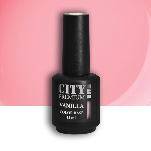 картинка CITY-NAIL Premium Color Base Vanilla 15мл.  от магазина профессиональной косметики City-Nail