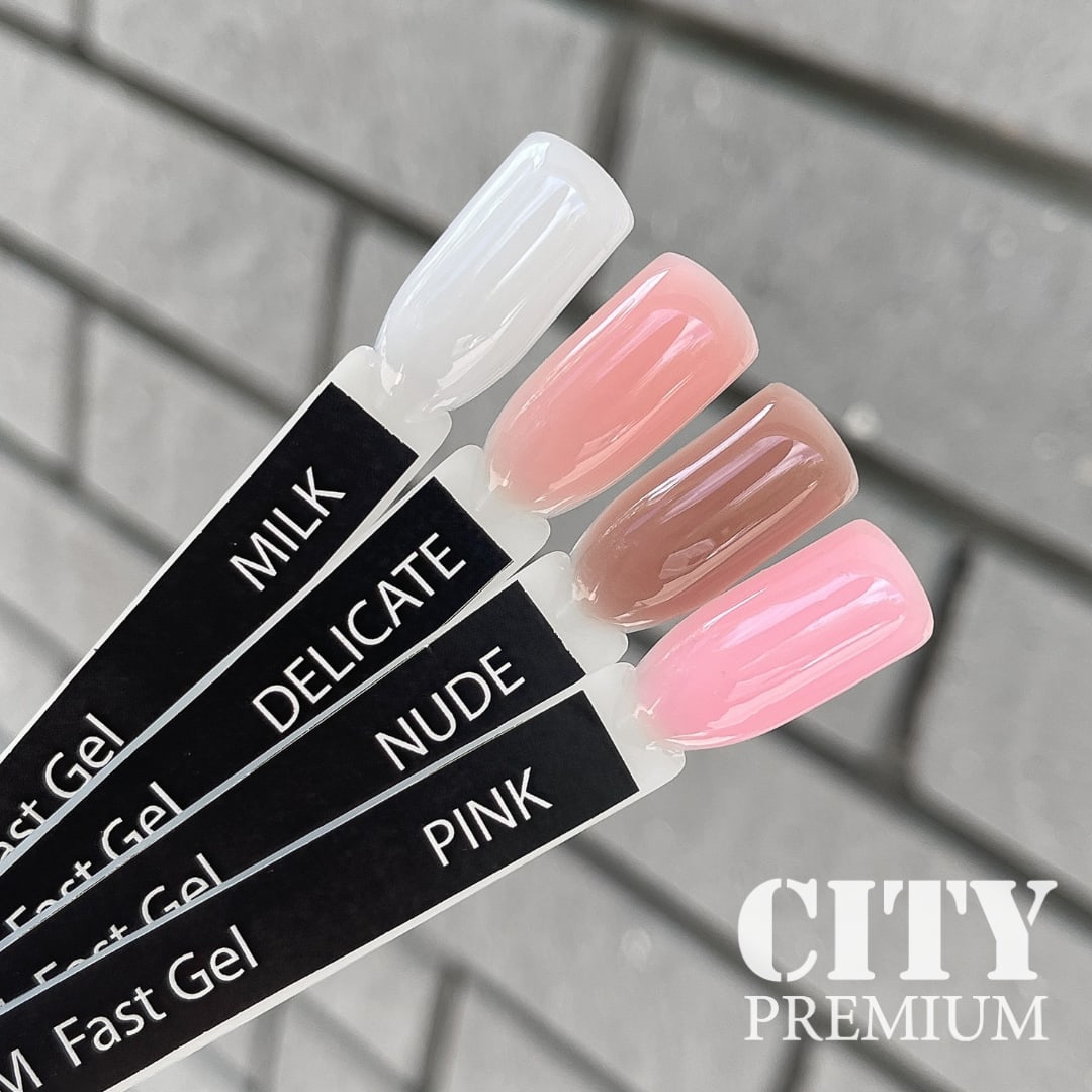 картинка CITY NAIL Premium  Fast Gel Milk 30мл от магазина профессиональной косметики City-Nail