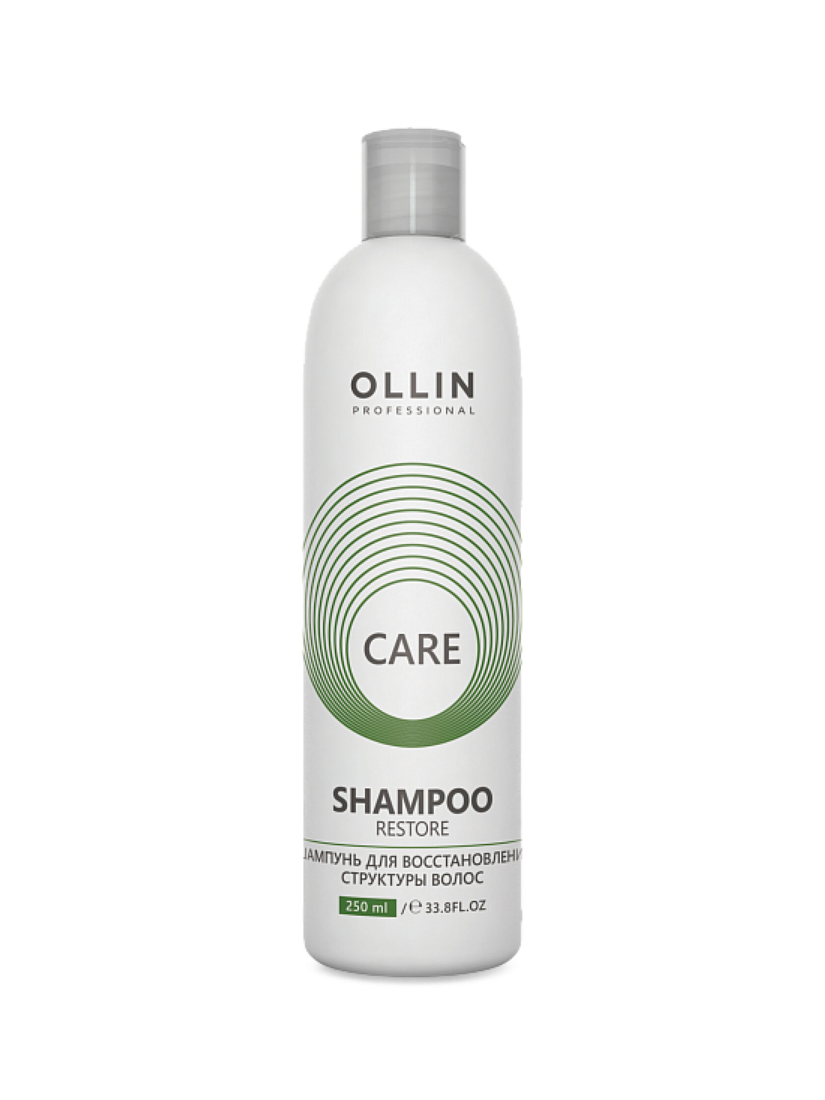 картинка OLLIN CARE Шампунь для восстановления структуры волос 250мл от магазина профессиональной косметики City-Nail